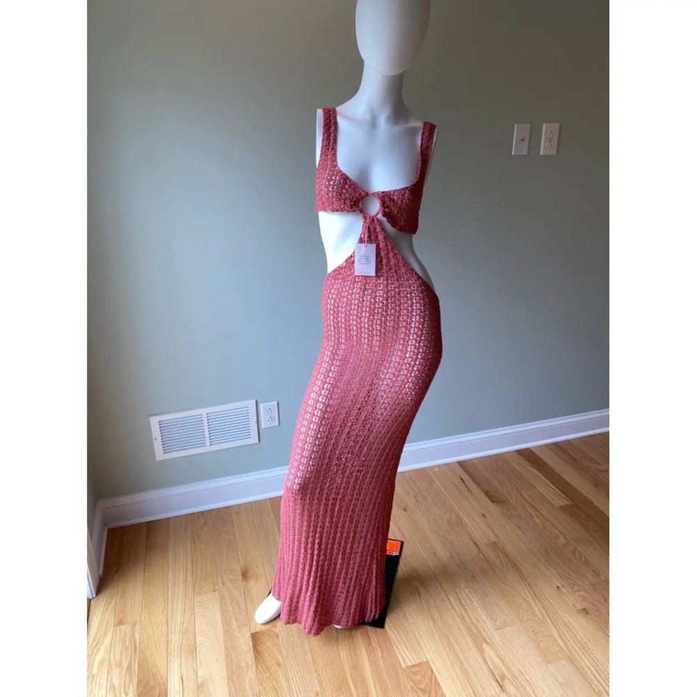 Cult Gaia pink dress